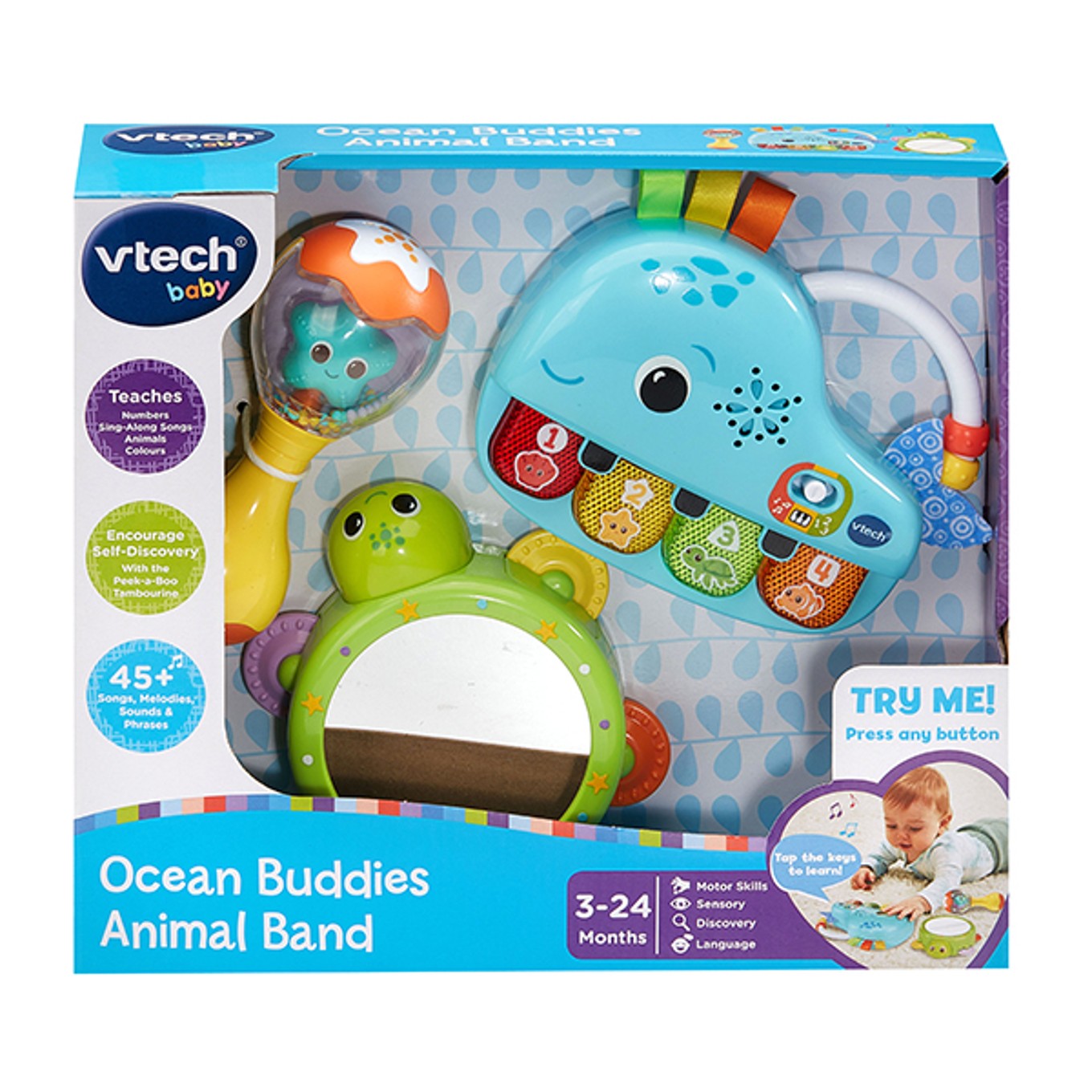 VTech Ocean Buddies Animal Band Musical Toy