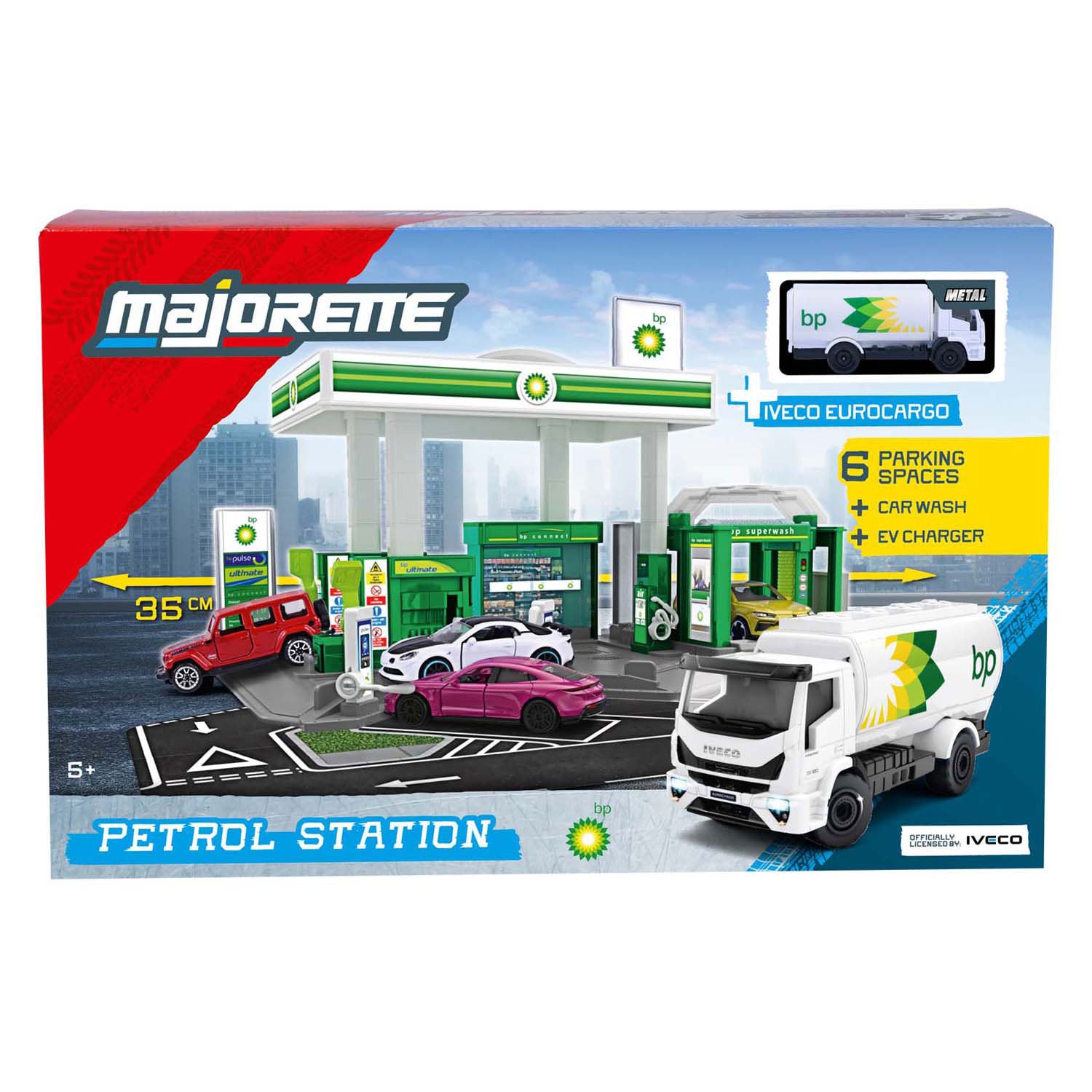 Majorette BP Petrol Station Playset