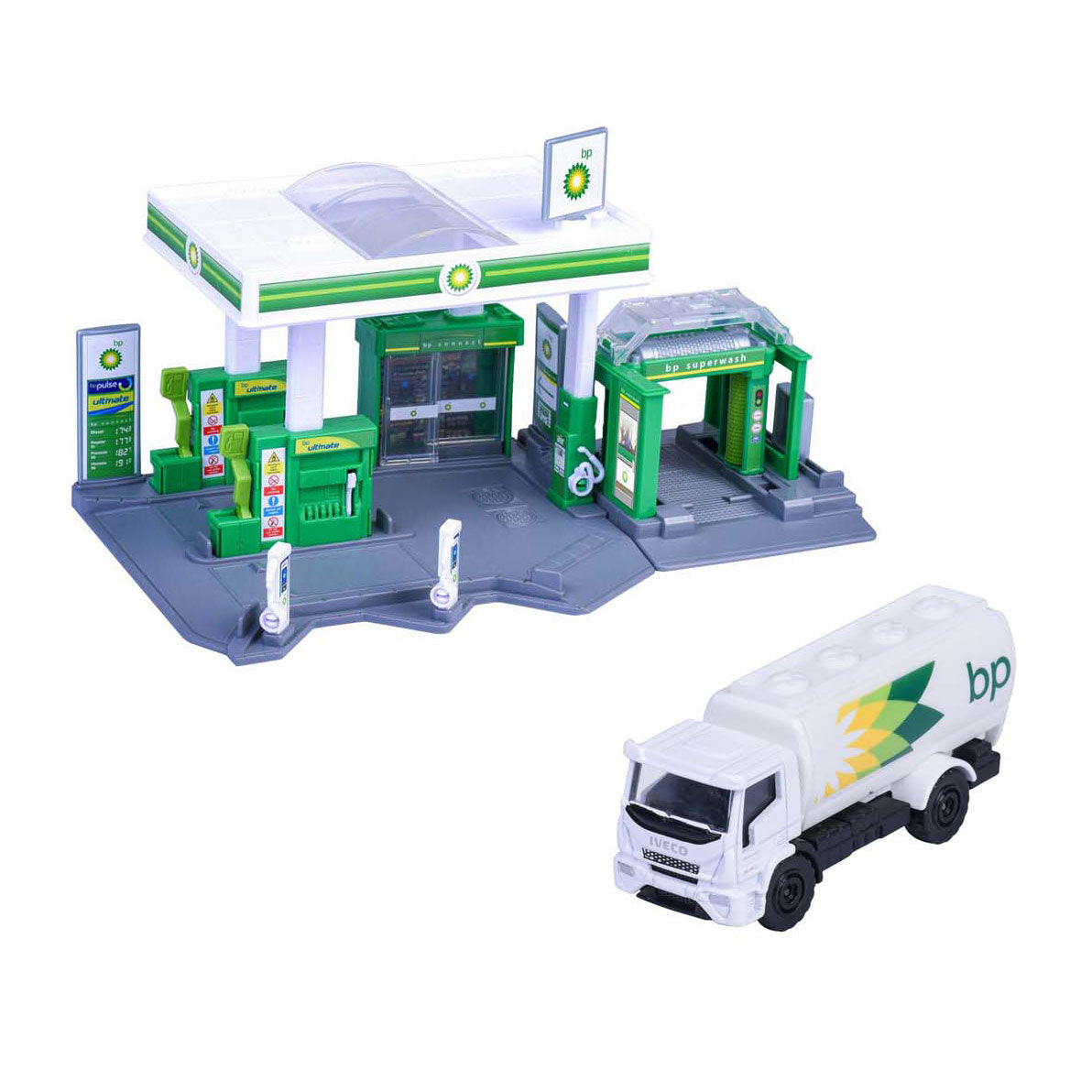 Majorette BP Petrol Station Playset