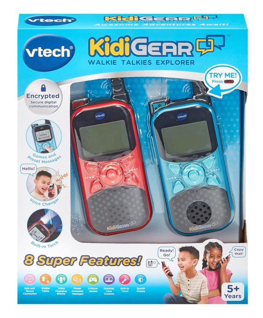 KidiGear™ Walkie Talkies Explorer