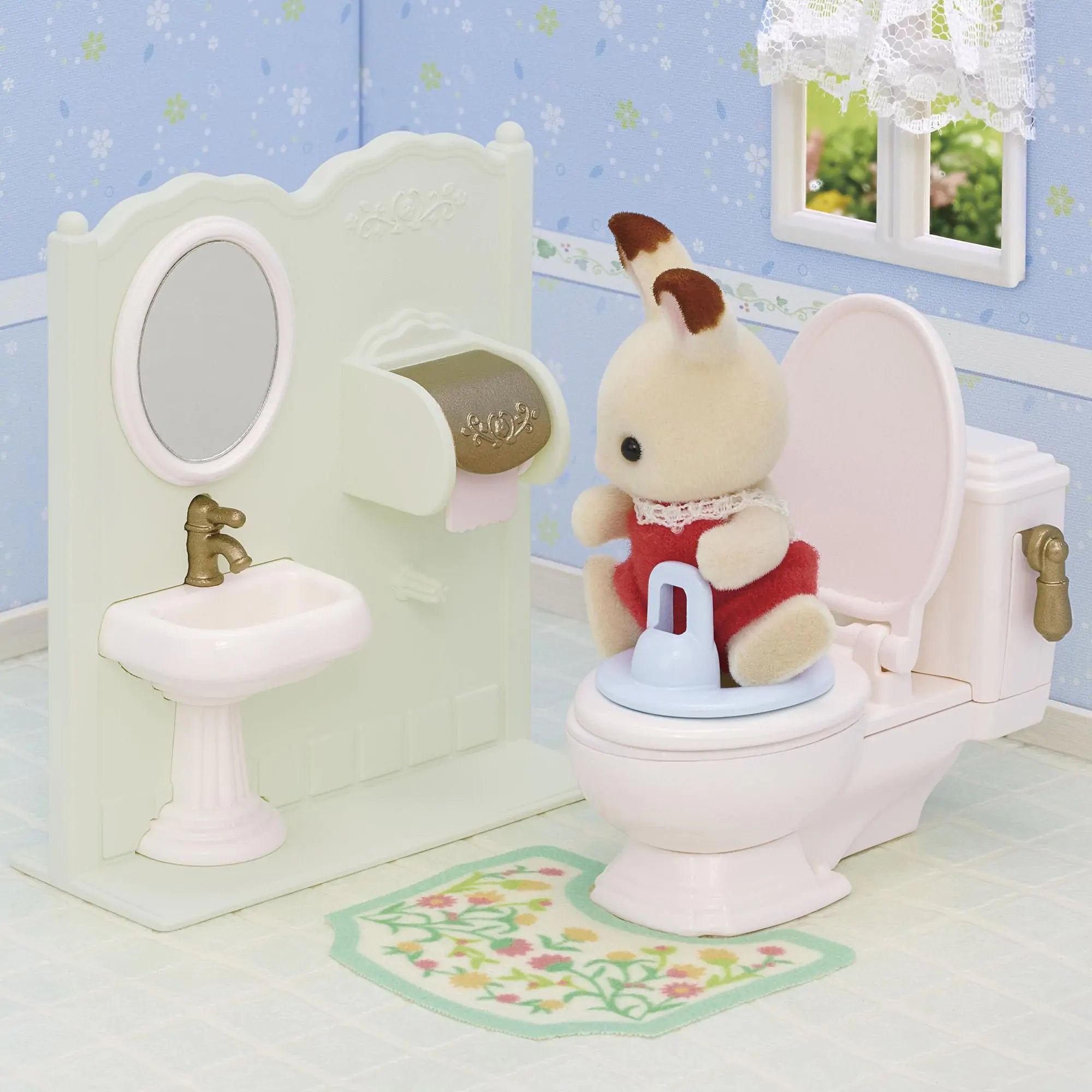 Sylvanian Families Toilet Set