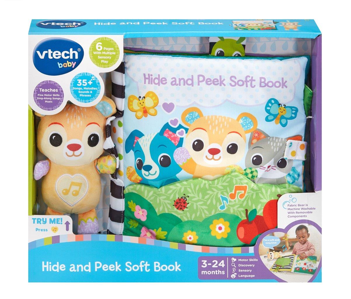 Hide and Peek Soft Book
