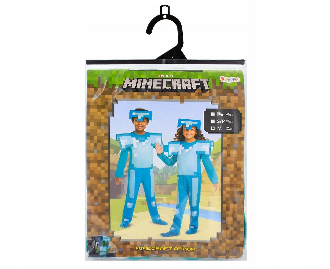 Small Minecraft Armor Children's Fancy Dress