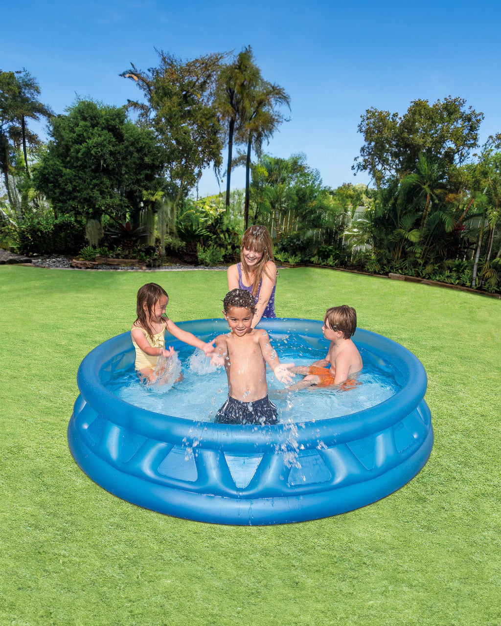 Intex Soft Side Paddling Pool 74 Inch