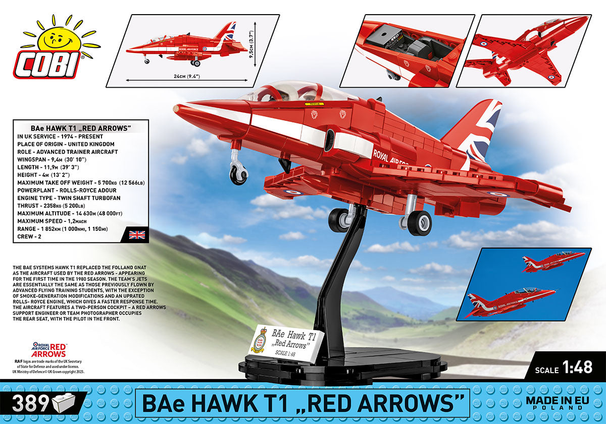 BAe Hawk T1 Red Arrows - Moons Toystore