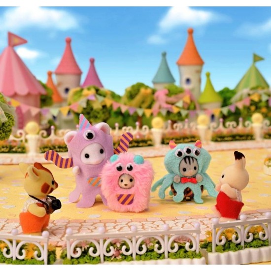Sylvanian Families Funny Monster Trio