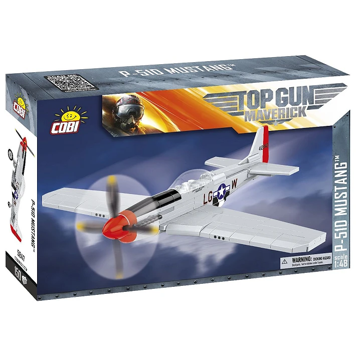COBI Top Gun P-51D Mustang Aircraft Building Set 304 Pieces