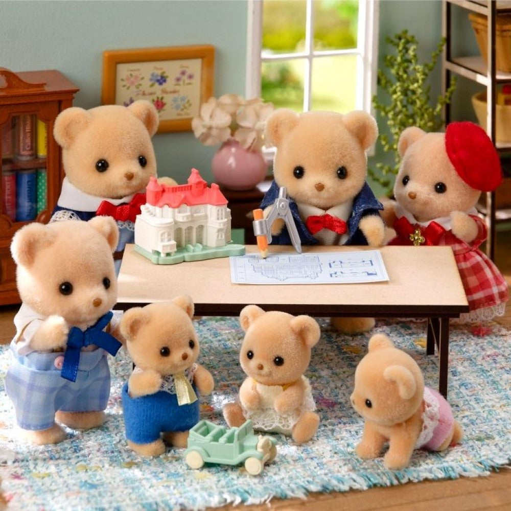 Sylvanian Families Biscuit Bear Family