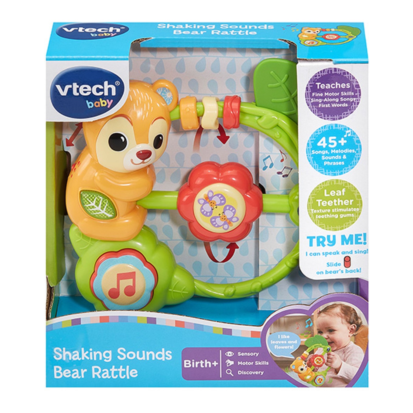 Vtech Shaking Sounds Bear Rattle