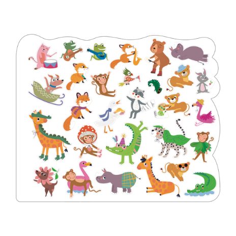 Sticker Book Forest