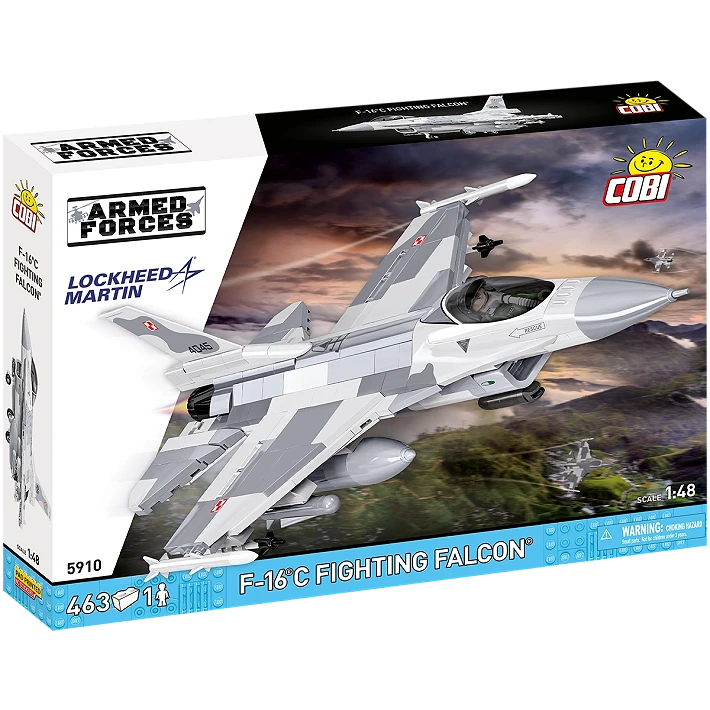 COBI F-16C Fighting Falcon Aircraft Building Set 463 Pieces