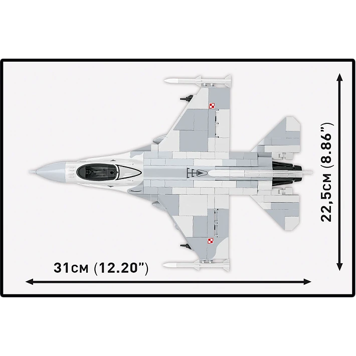 COBI F-16C Fighting Falcon Aircraft Building Set 463 Pieces