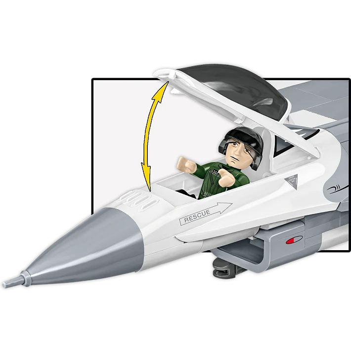 COBI F-16C Fighting Falcon Aircraft Building Set 463 Pieces