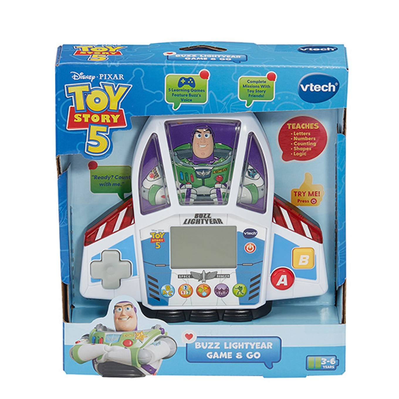 Toy Story 5 Buzz Lightyear Game & Go