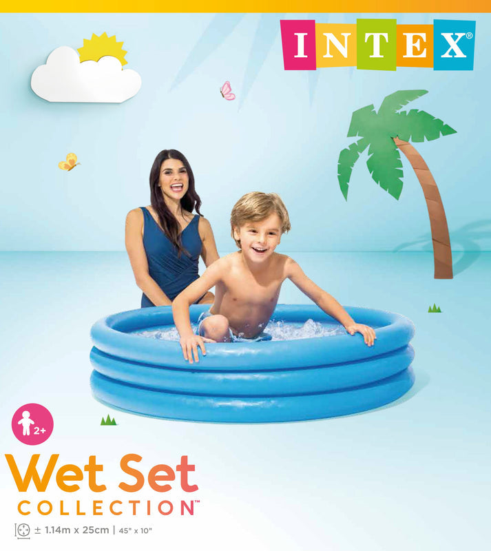 Intex Crystal Blue Paddling Pool 45 Inch