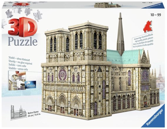 Ravensburger Notre Dame 324 Piece 3D Jigsaw Puzzle