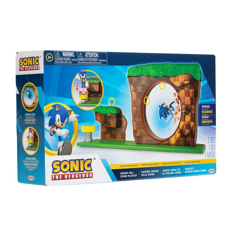 Sonic the Hedgehog Green Hill Zone Playset