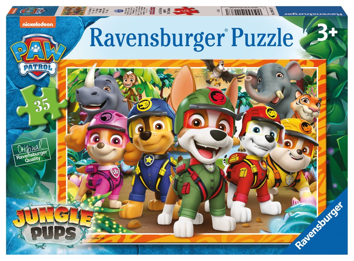 Paw Patrol Jungle Pups, 35pc