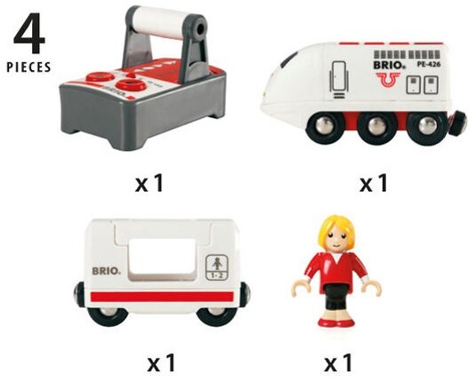 BRIO Remote Control Travel Train