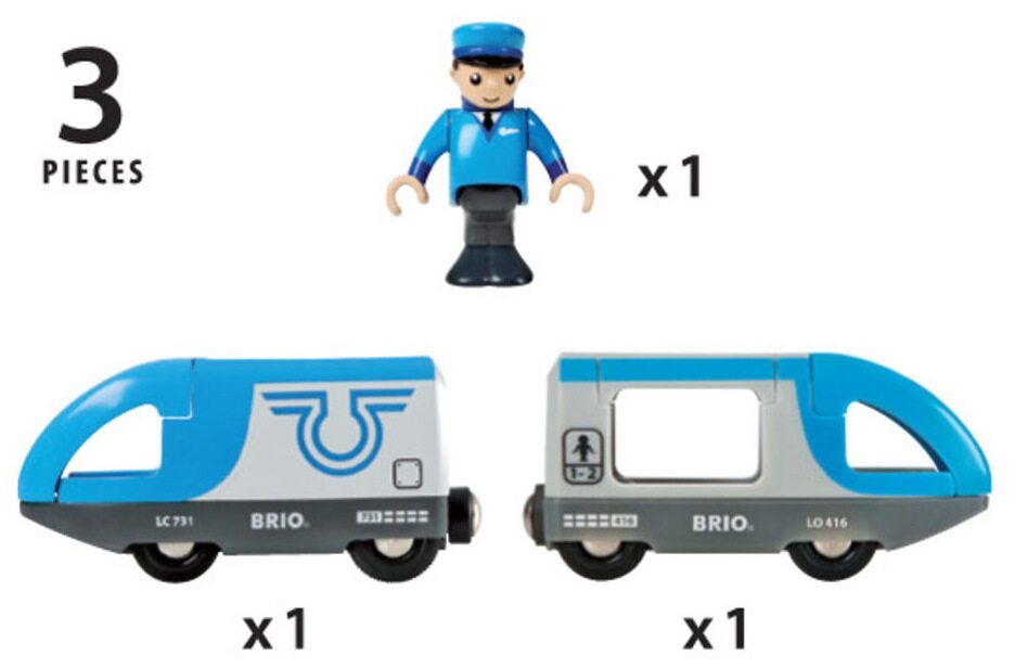 BRIO Travel Battery Train
