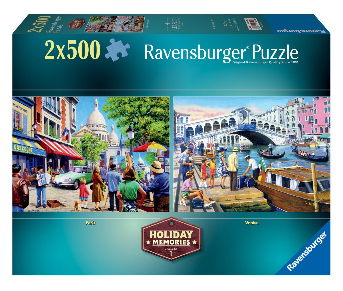 Holiday Memories 2x500pc