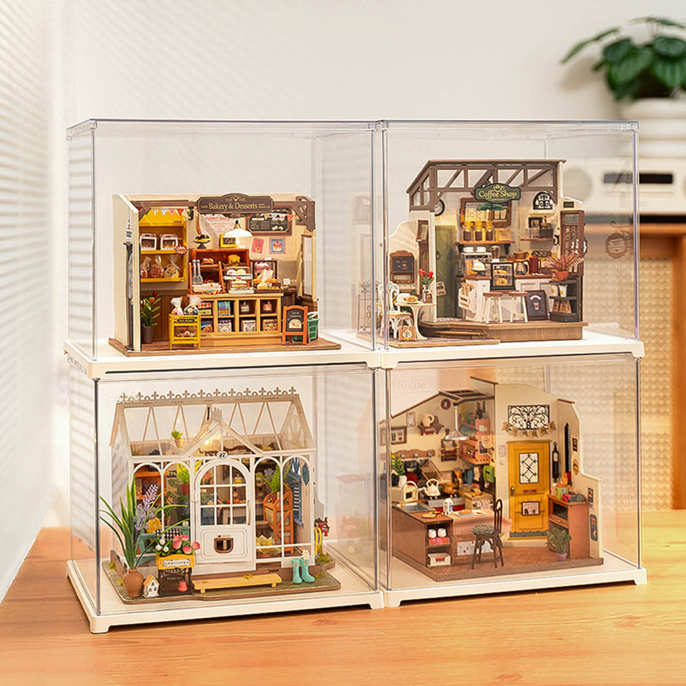 Miniature House Display Box