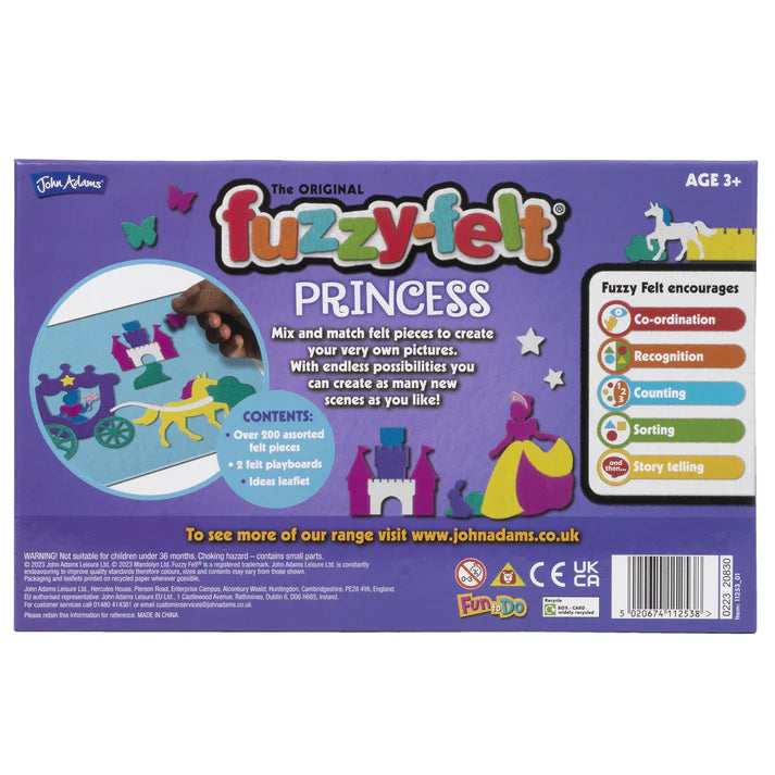 Fuzzy Felt Princess Drawer Gift Set