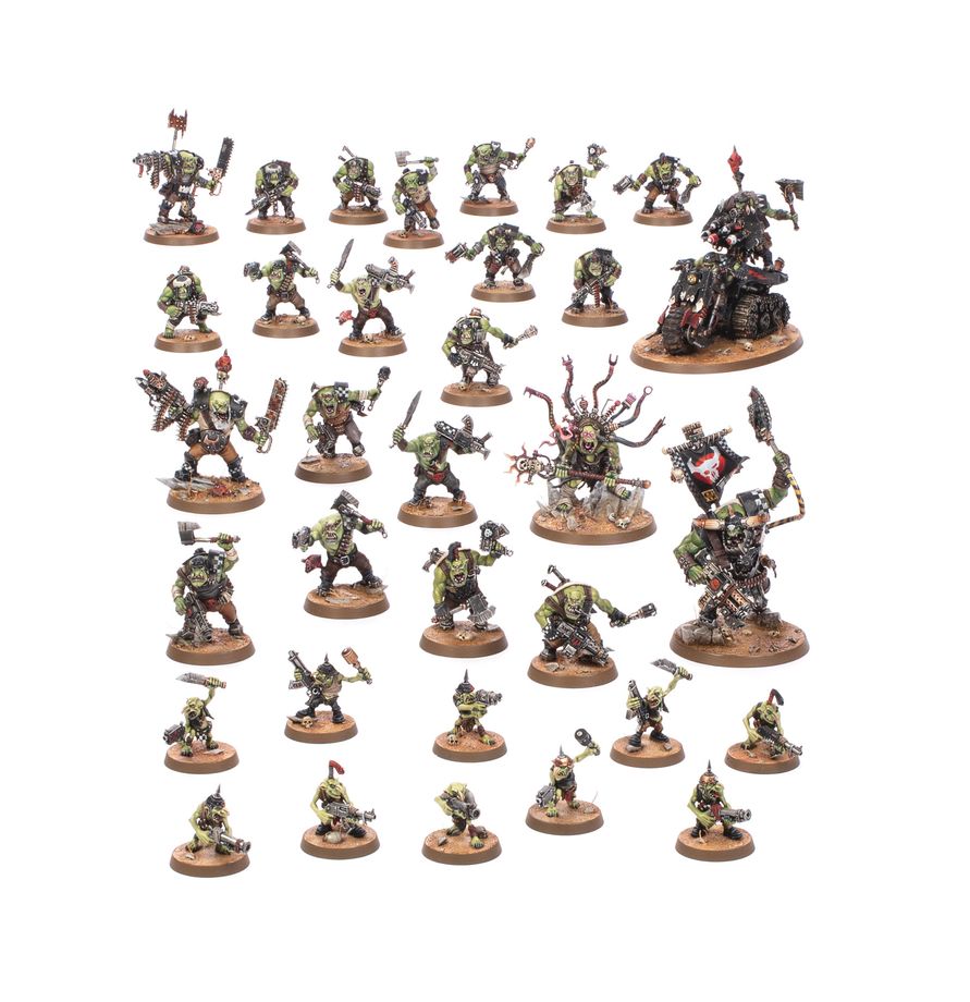 Warhammer 40,000 Getting Started with Orks Hobby Set