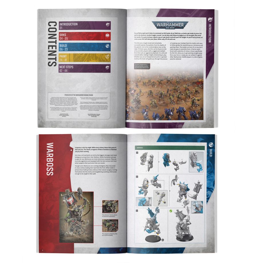 Warhammer 40,000 Getting Started with Orks Hobby Set