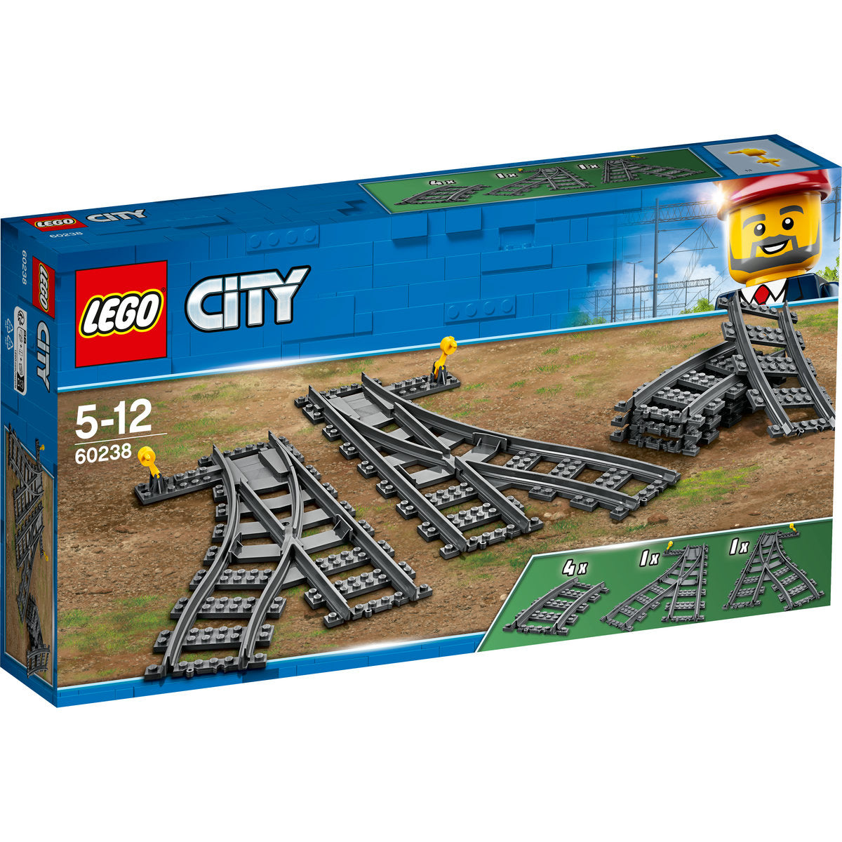LEGO City Switch Tracks 60238