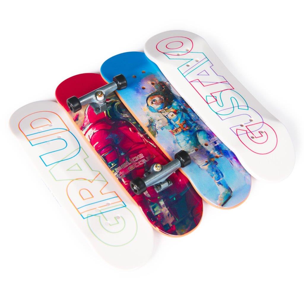 Tech Deck 4 Pack Asst
