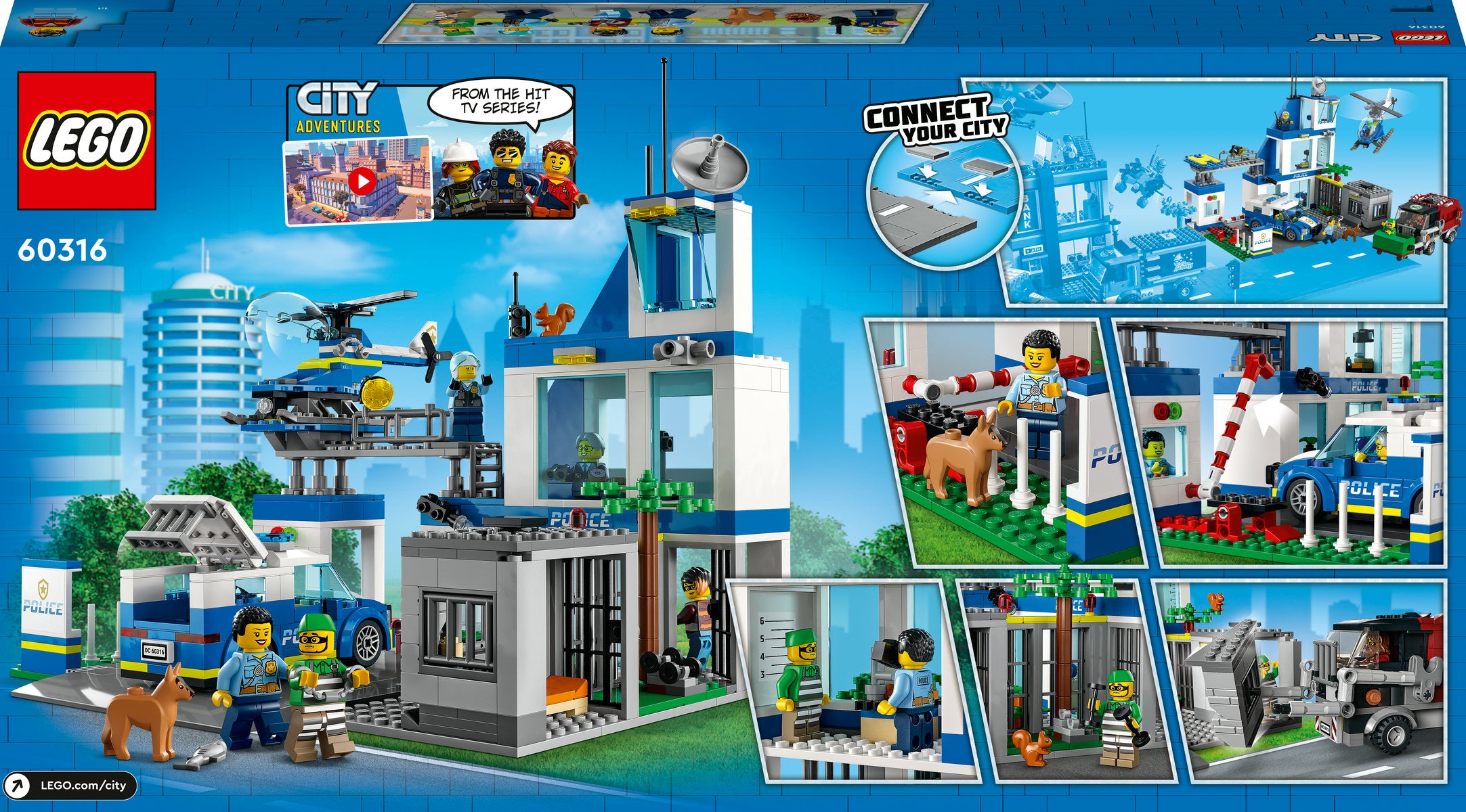 LEGO City Police Station 60316