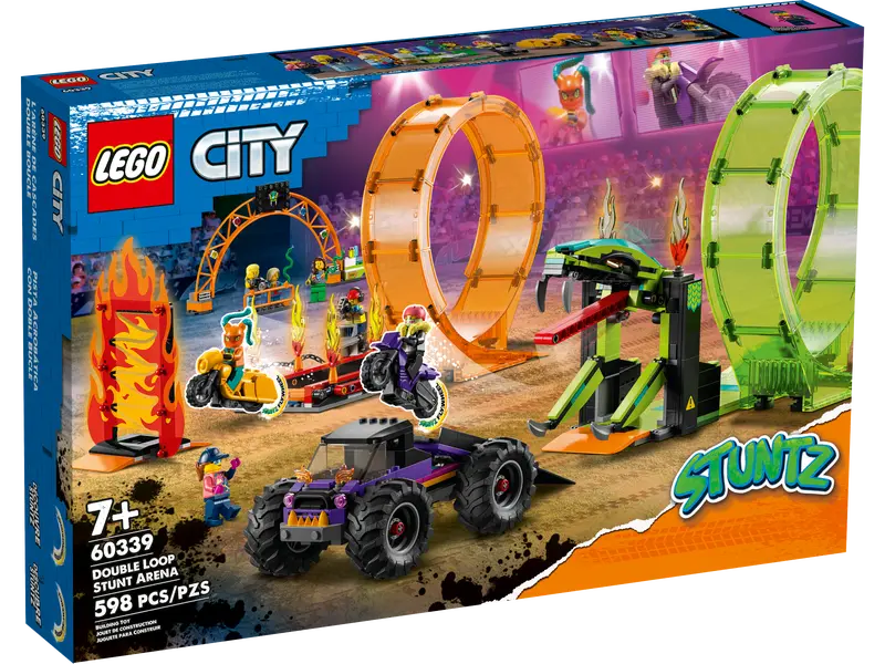 60339 Lego City Double Loop Stunt Arena