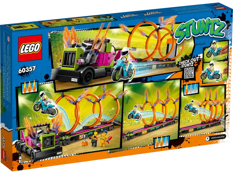 60357 Lego City Stunt Truck & Ring of Fire Challenge