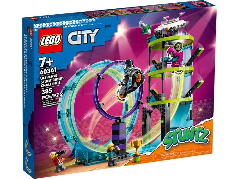 60361 Lego City Ultimate Stunt Riders Challenge