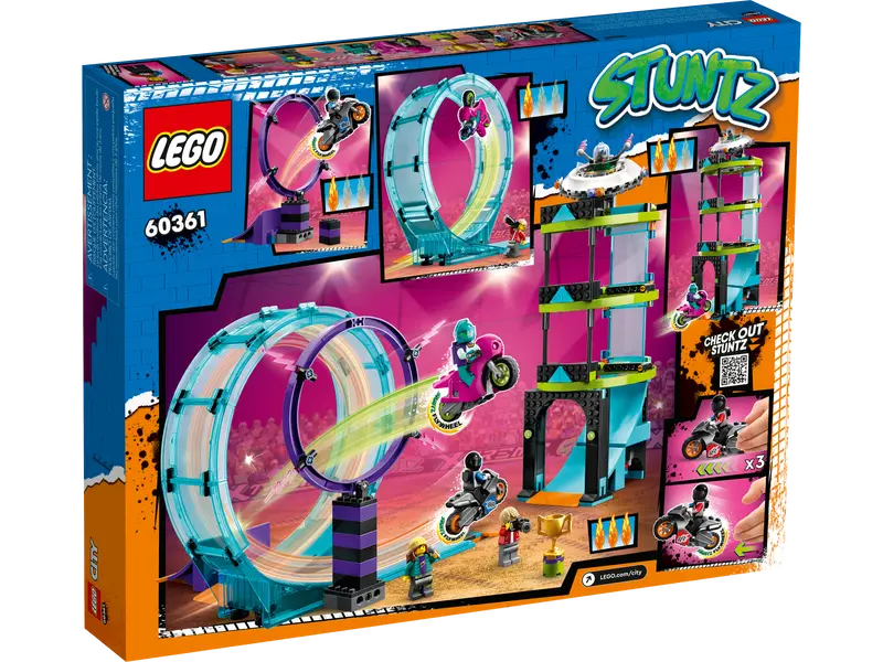 60361 Lego City Ultimate Stunt Riders Challenge