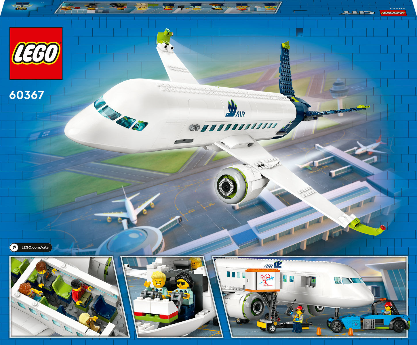 LEGO City Passenger Aeroplane 60367