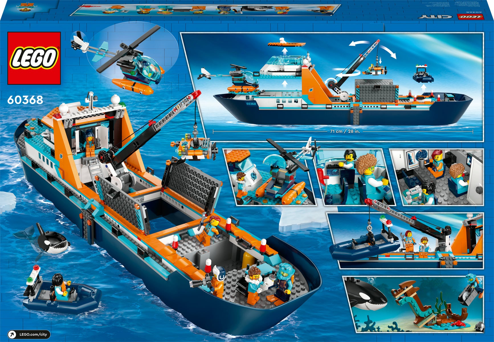 LEGO City Arctic Explorer Ship 60368