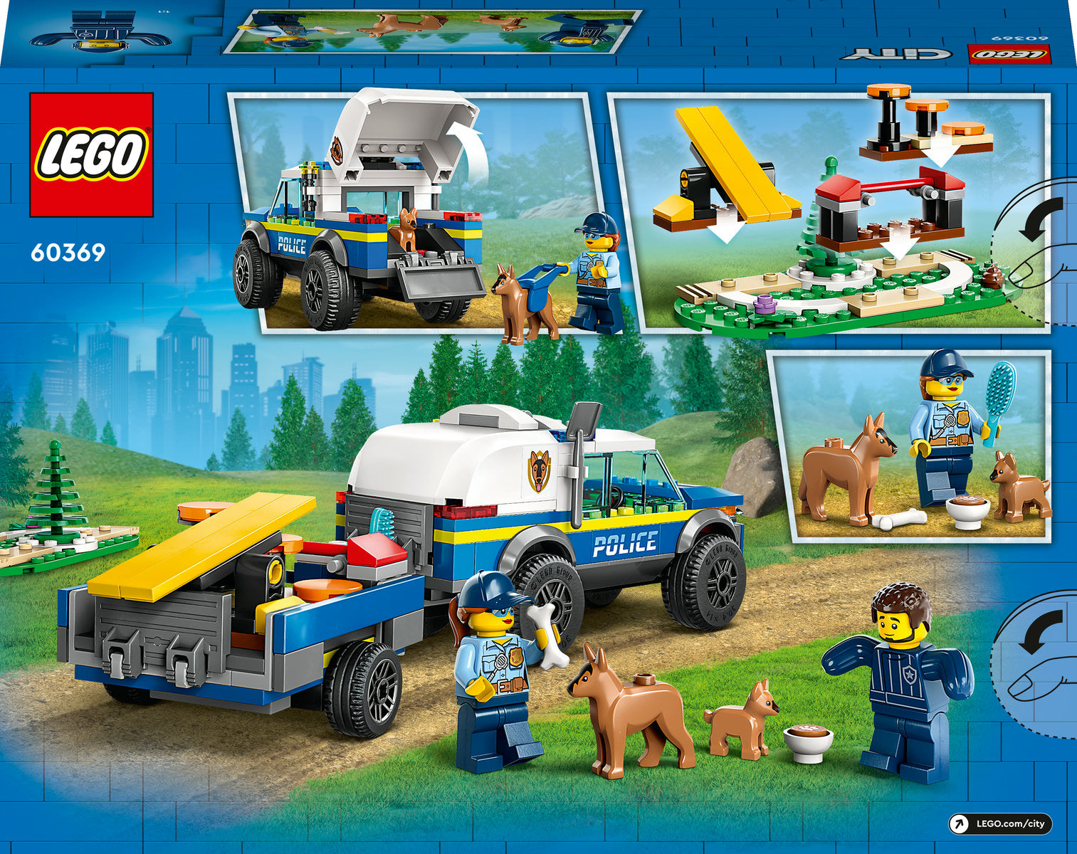 LEGO City Mobile Police Dog Training 60369