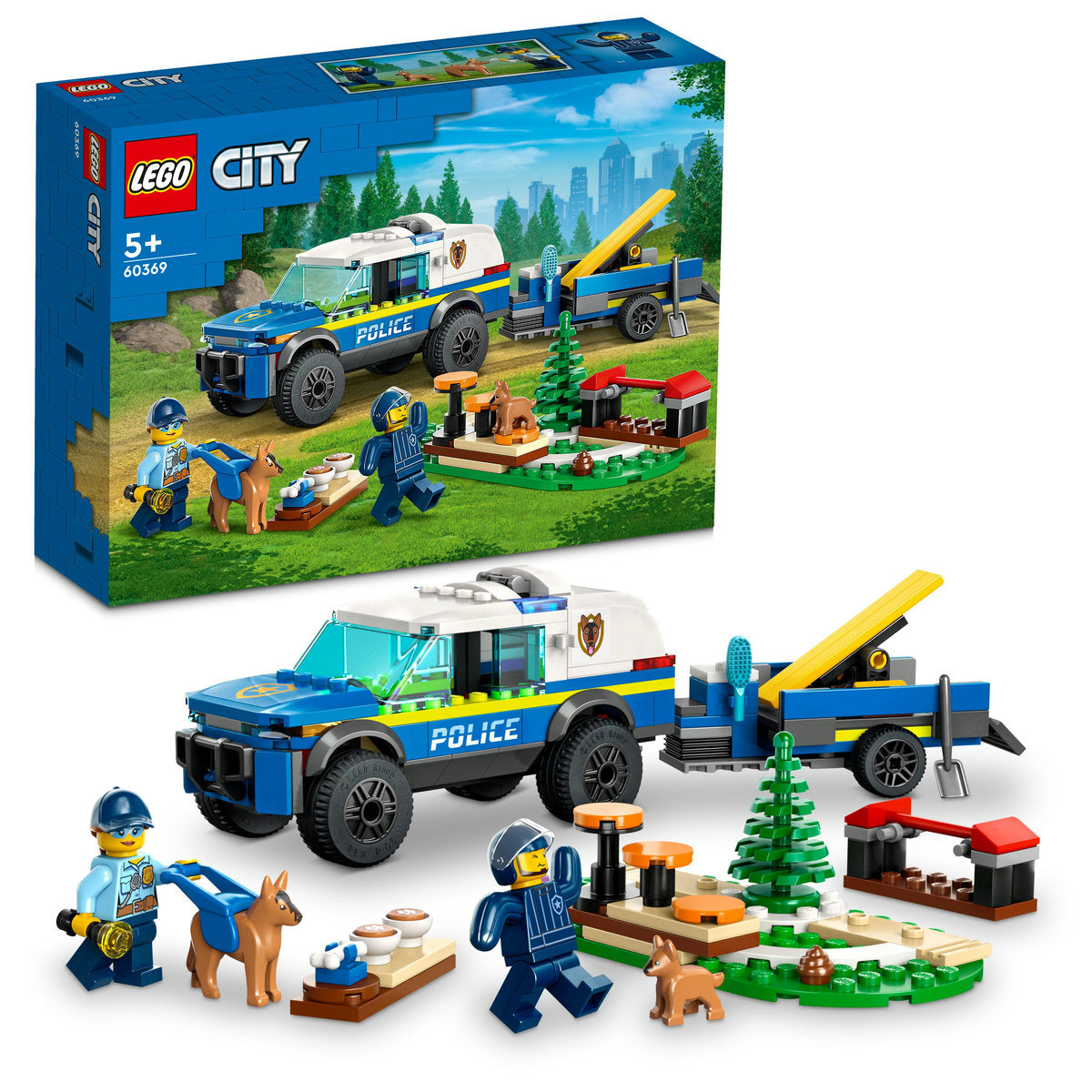 LEGO City Mobile Police Dog Training 60369
