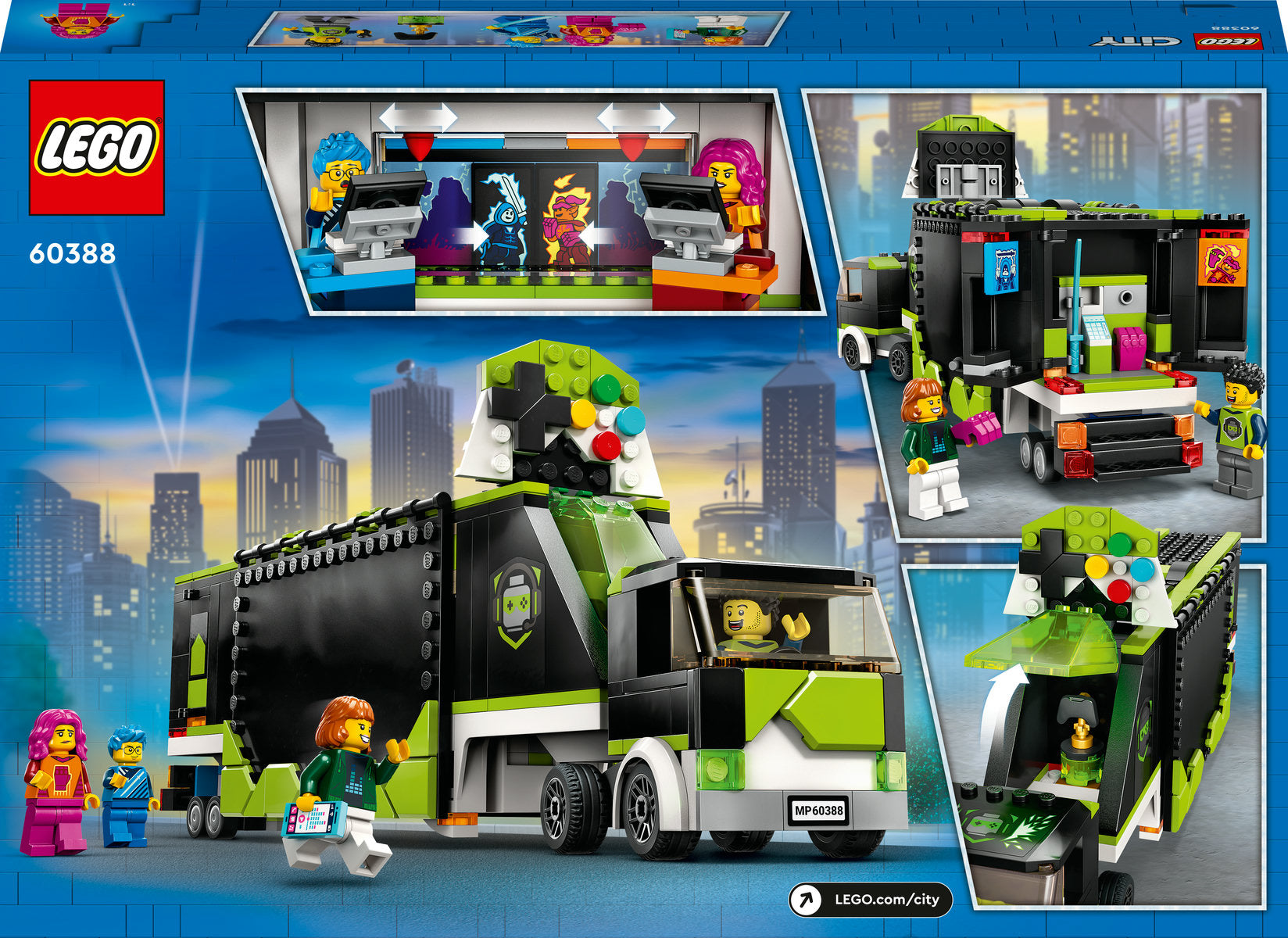 LEGO City Gaming Tournament Truck 60388