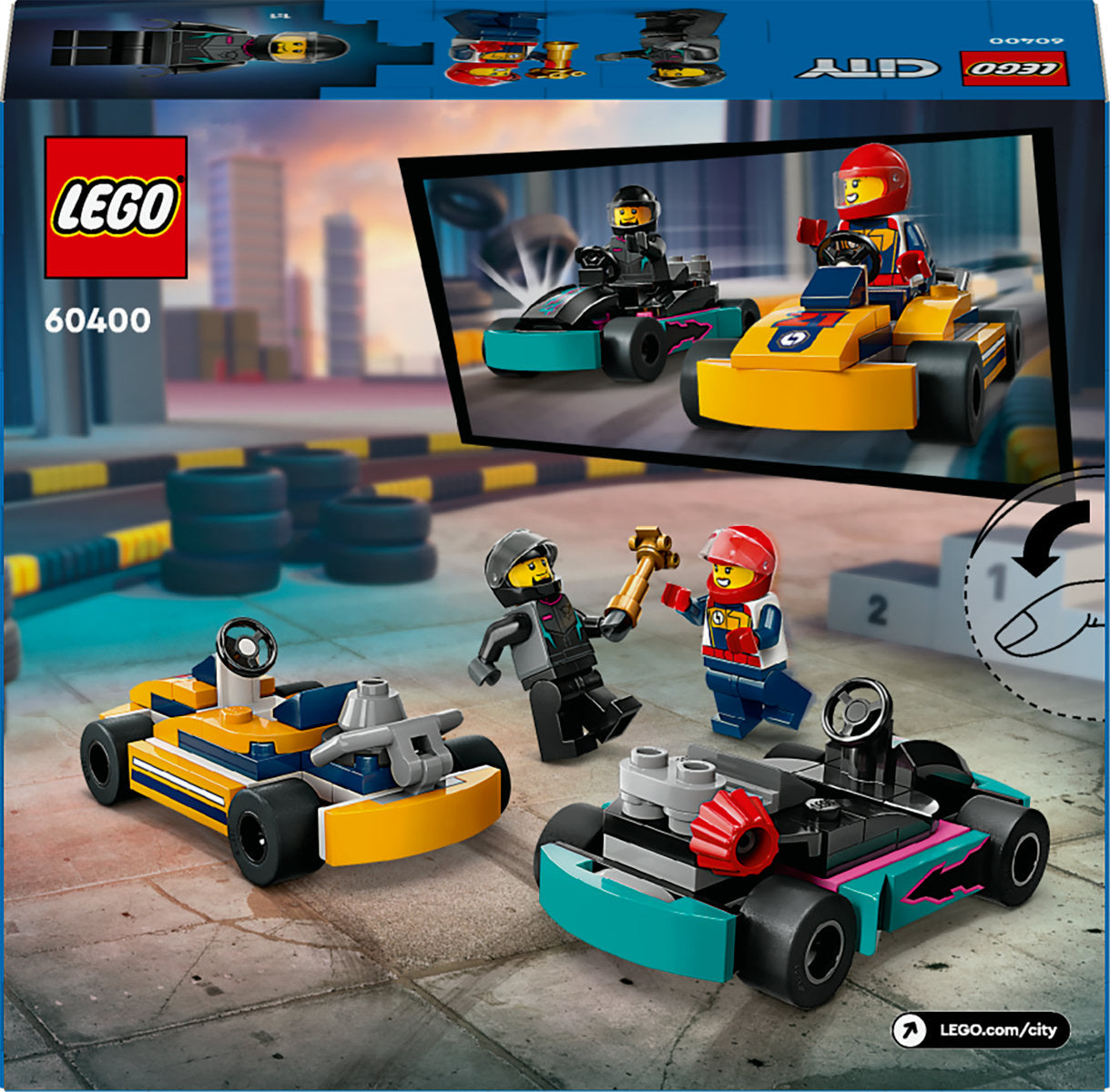 LEGO City Go-Karts and Race Drivers 60400