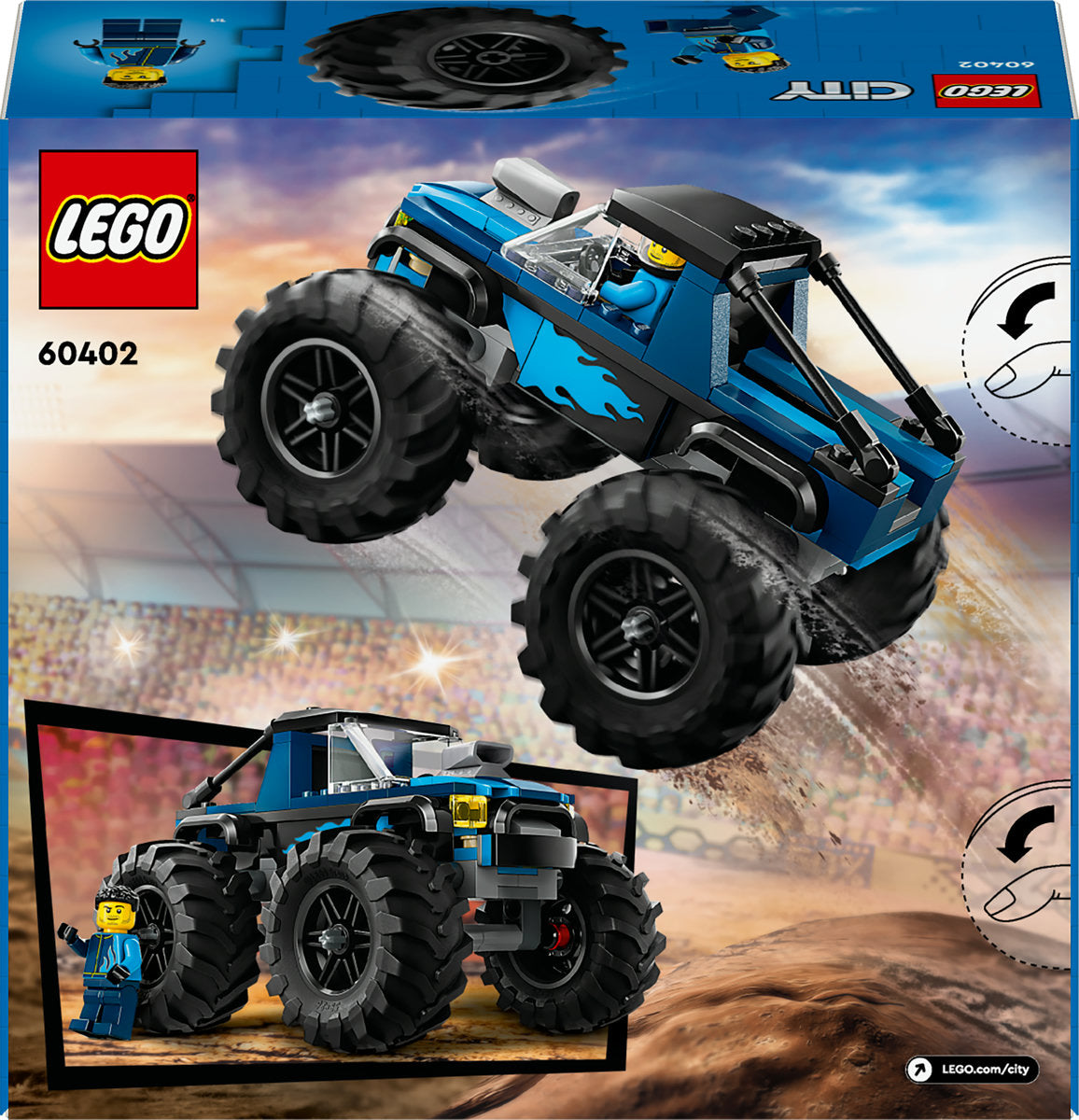 LEGO City Blue Monster Truck 60402