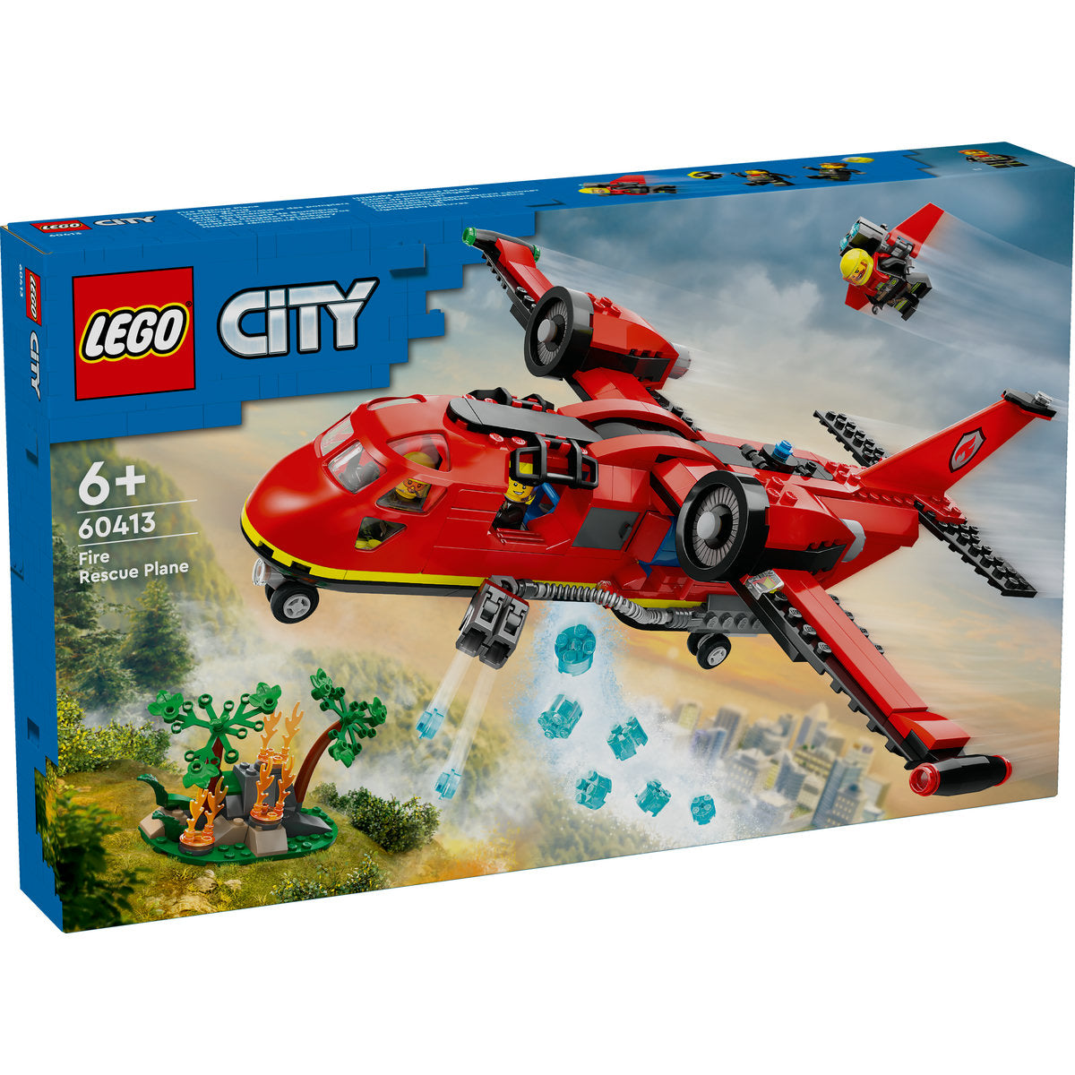 LEGO City Fire Rescue Plane 60413