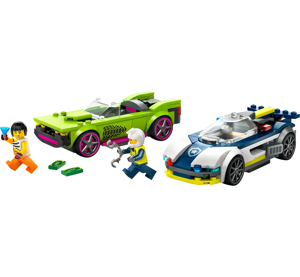 LEGO City Police Car and Muscle Car Chase Set 60415