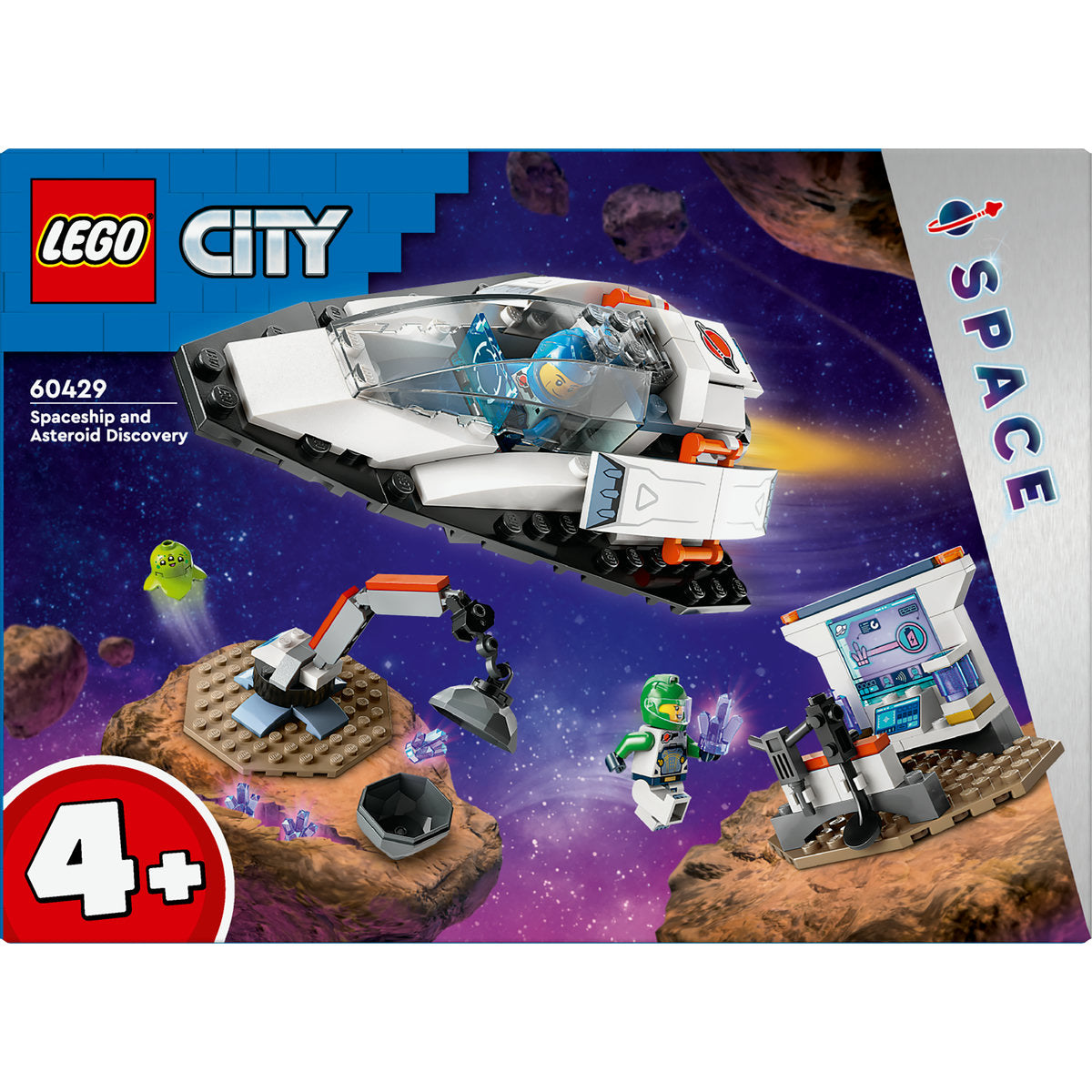 LEGO City Spaceship and Asteroid Discovery Set 60429