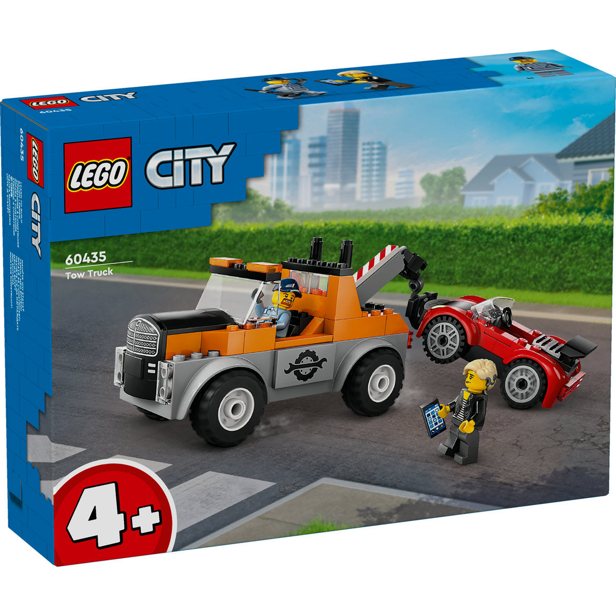 LEGO City Tow Truck and Sports Car Repair Toy 60435