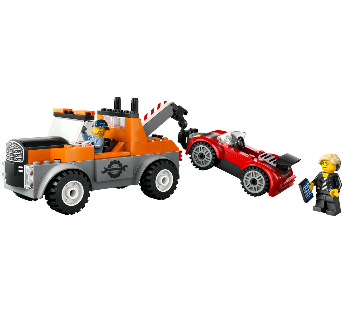 LEGO City Tow Truck and Sports Car Repair Toy 60435