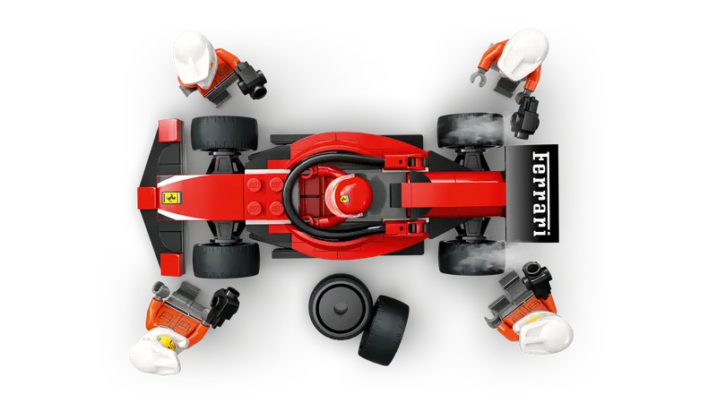 LEGO City F1 Pit Stop & Pit Crew with Ferrari Car 60443