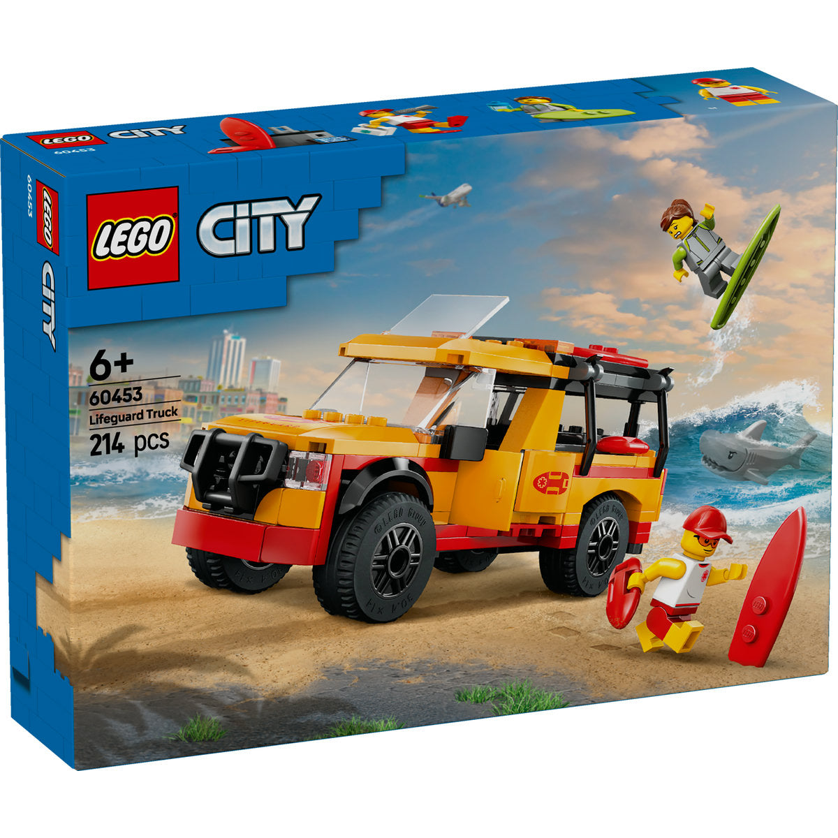 LEGO City Lifeguard Beach Rescue Truck Playset 60453